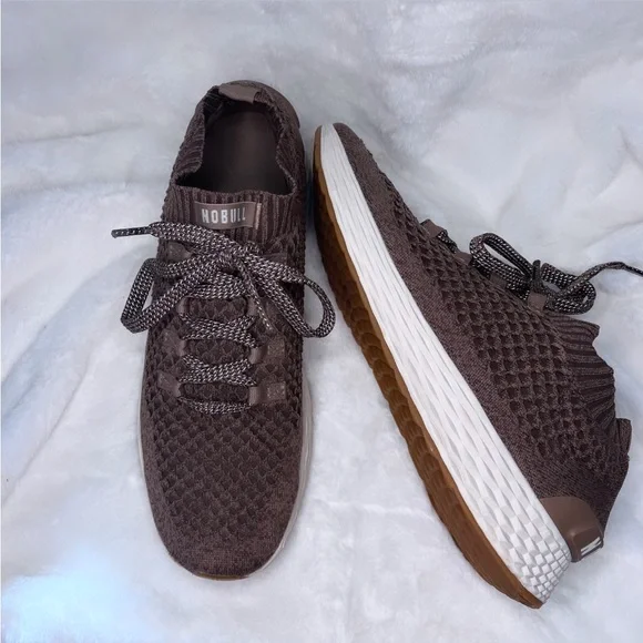 NOBULL Men’s Espresso Knit Runner Sneakers Size 12.5 - Picture 10 of 13